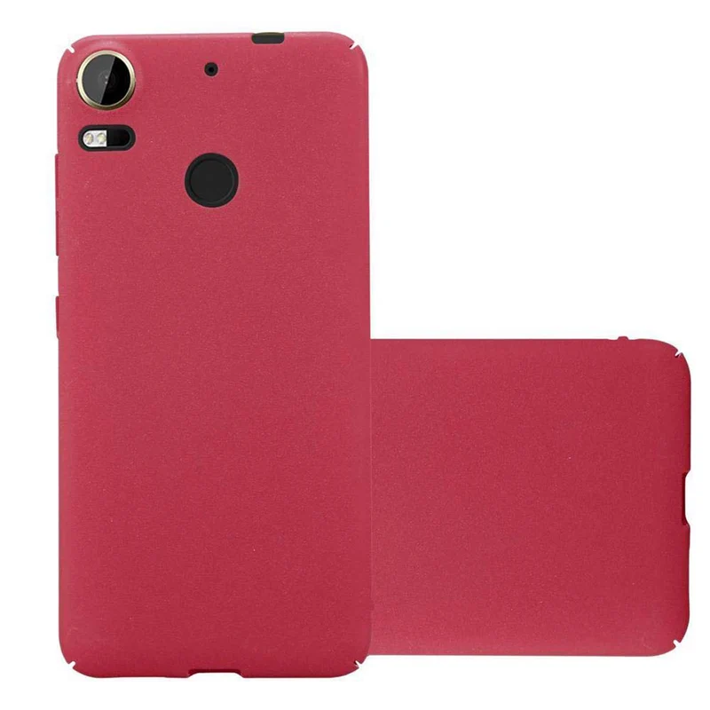 Cadorabo Hülle kompatibel mit HTC Desire 10 PRO Hard Case Schutzhülle in Frosted Optik gegen Kratzer und Stöße