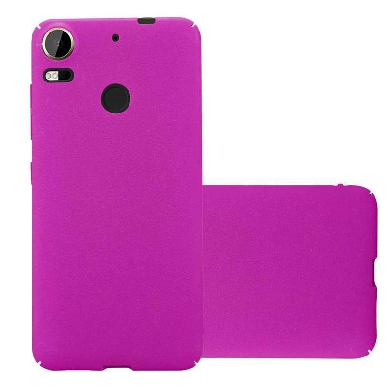 Cadorabo Hülle kompatibel mit HTC Desire 10 PRO Hard Case Schutzhülle in Frosted Optik gegen Kratzer und Stöße