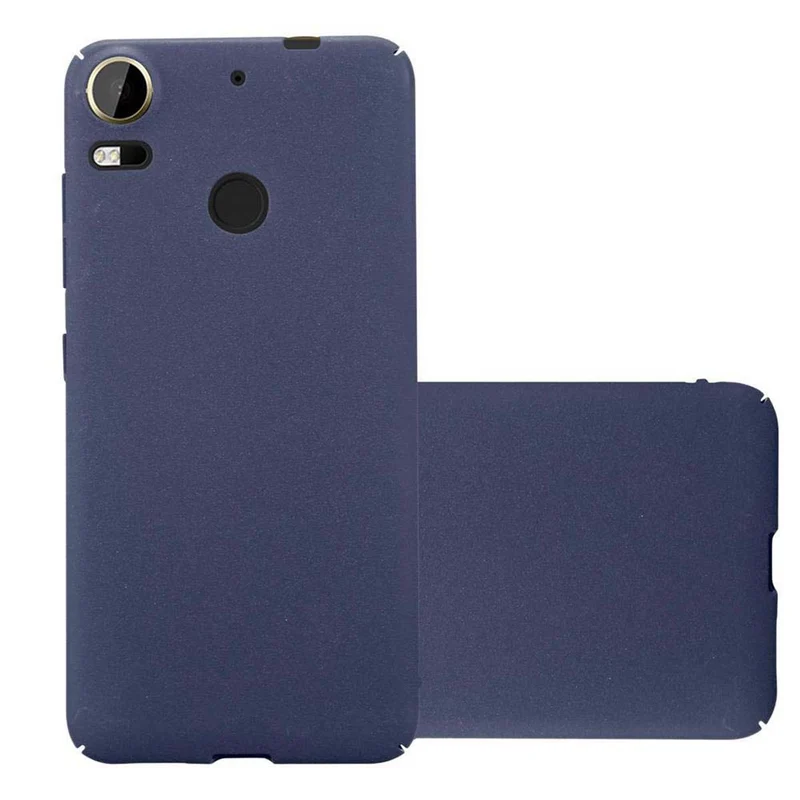 Cadorabo Hülle kompatibel mit HTC Desire 10 PRO Hard Case Schutzhülle in Frosted Optik gegen Kratzer und Stöße