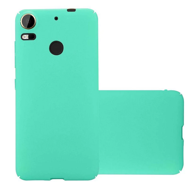 Cadorabo Hülle kompatibel mit HTC Desire 10 PRO Hard Case Schutzhülle in Frosted Optik gegen Kratzer und Stöße