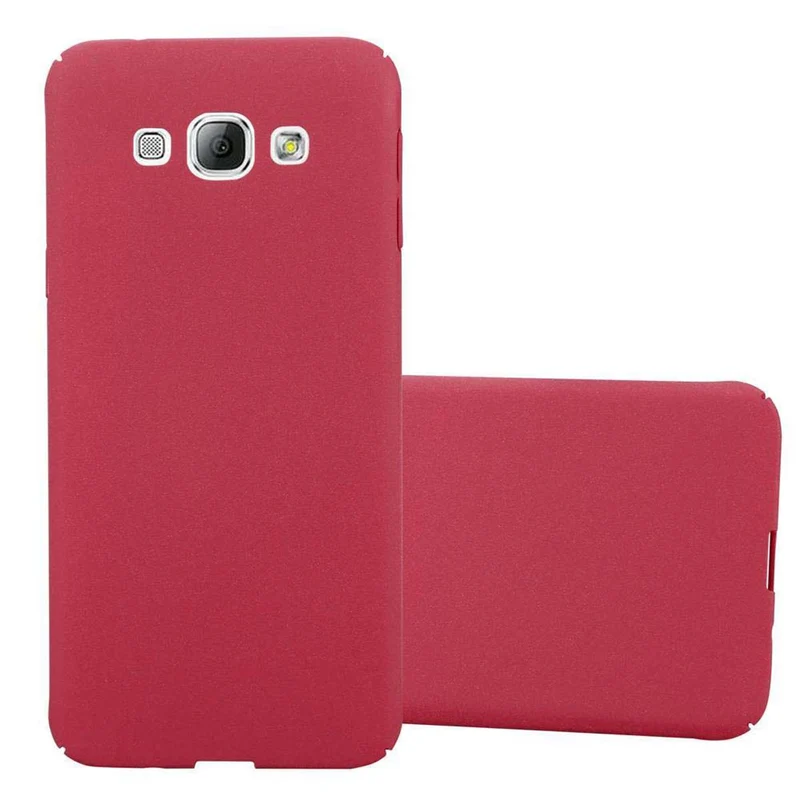 Cadorabo Hülle kompatibel mit Samsung Galaxy A8 2015 Hard Case Schutzhülle in Frosted Optik gegen Kratzer und Stöße