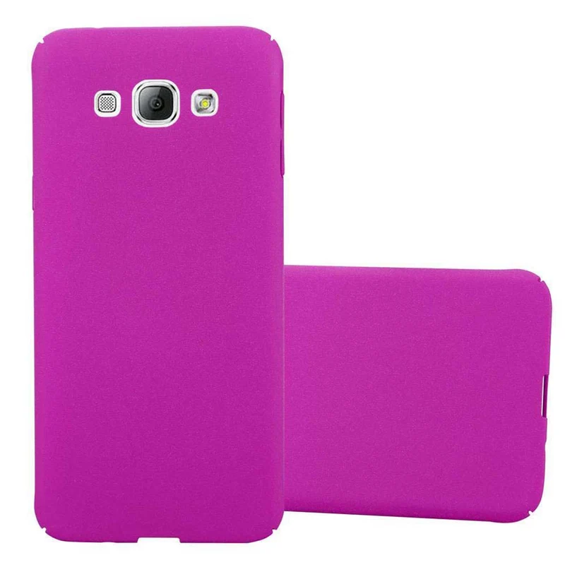 Cadorabo Hülle kompatibel mit Samsung Galaxy A8 2015 Hard Case Schutzhülle in Frosted Optik gegen Kratzer und Stöße