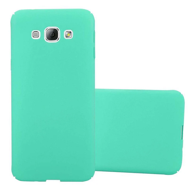Cadorabo Hülle kompatibel mit Samsung Galaxy A8 2015 Hard Case Schutzhülle in Frosted Optik gegen Kratzer und Stöße