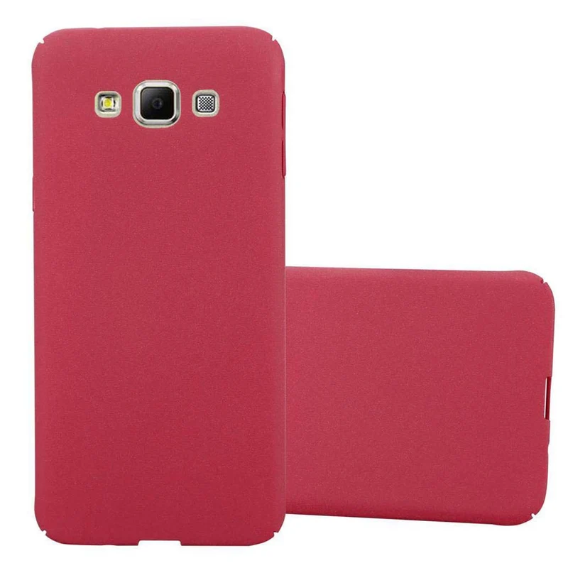 Cadorabo Hülle kompatibel mit Samsung Galaxy A7 2015 Hard Case Schutzhülle in Frosted Optik gegen Kratzer und Stöße