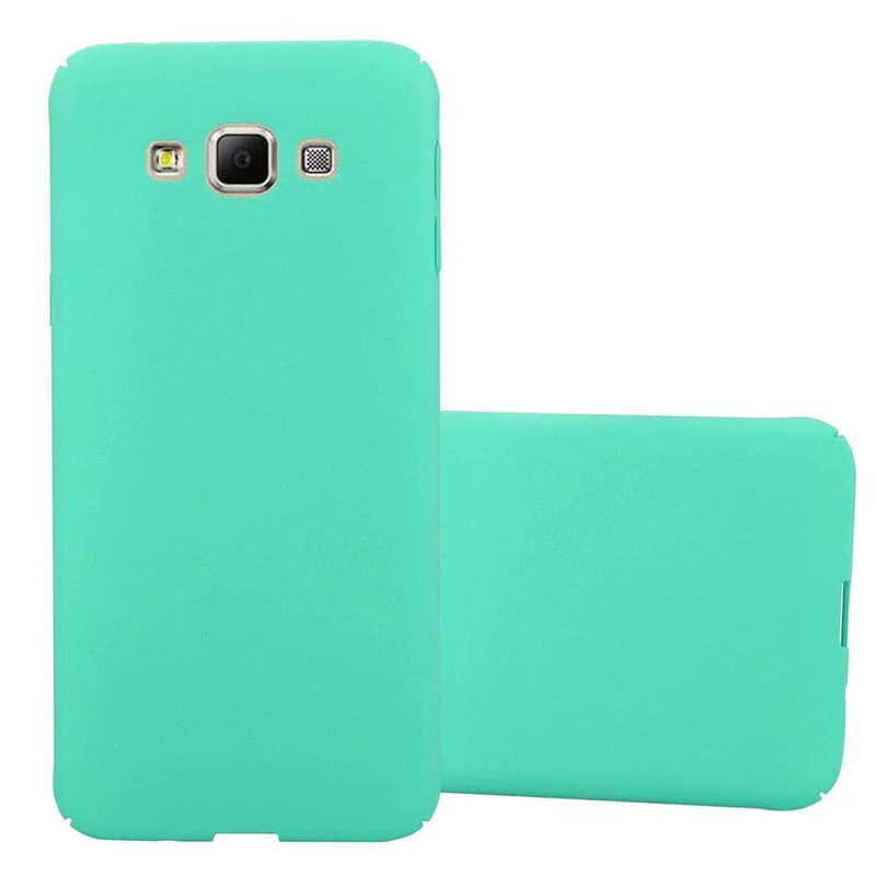 Cadorabo Hülle kompatibel mit Samsung Galaxy A7 2015 Hard Case Schutzhülle in Frosted Optik gegen Kratzer und Stöße