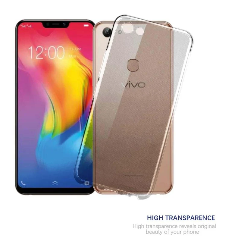 Cadorabo Hülle kompatibel mit Vivo Y83 Schutzhülle aus flexiblem TPU Silikon