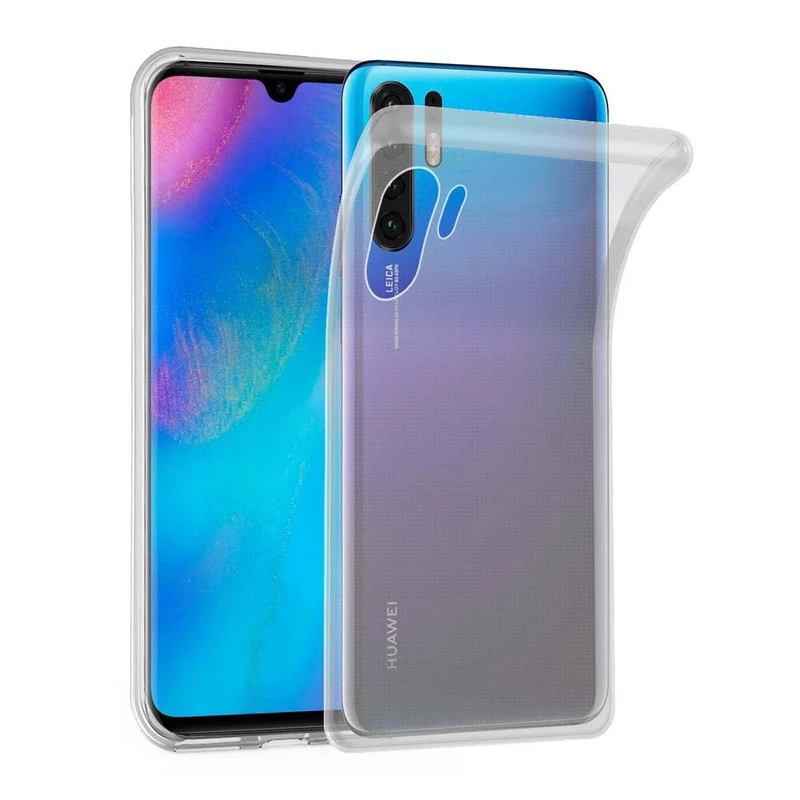 Cadorabo Hülle kompatibel mit Huawei P30 PRO Schutzhülle aus flexiblem TPU Silikon