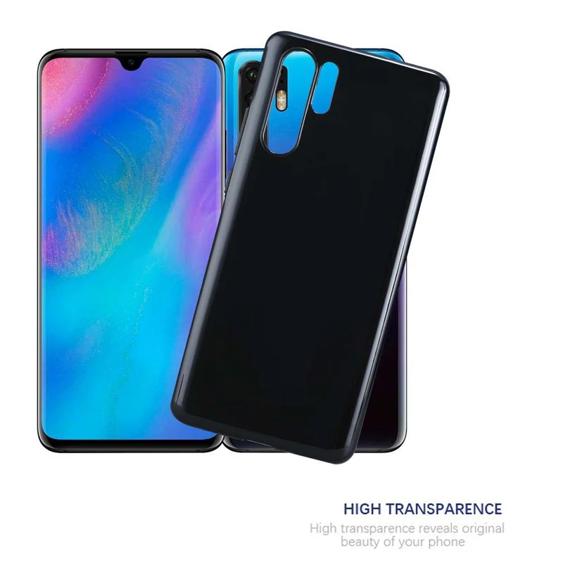 Cadorabo Hülle kompatibel mit Huawei P30 PRO Schutzhülle aus flexiblem TPU Silikon