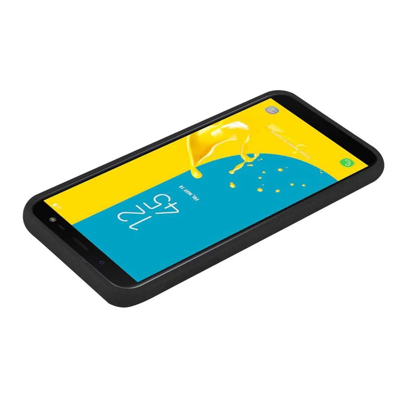Cadorabo Hülle kompatibel mit Samsung Galaxy J6 2018 Schutzhülle aus flexiblem TPU Silikon