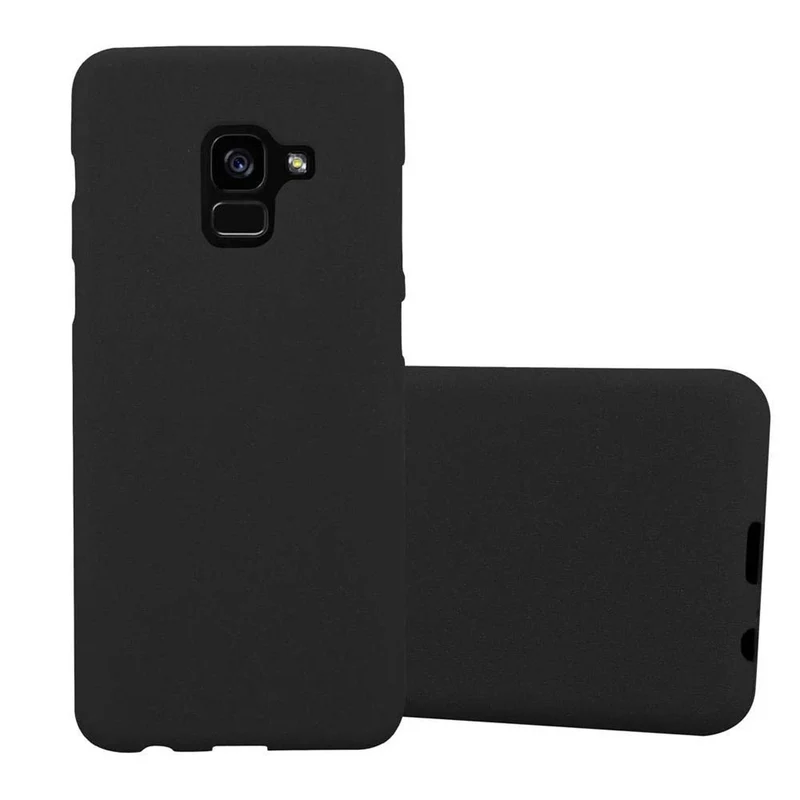 Cadorabo Hülle kompatibel mit Samsung Galaxy A8 2018 Schutzhülle aus flexiblem TPU Silikon