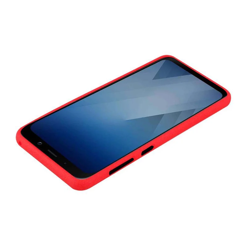 Cadorabo Hülle kompatibel mit Samsung Galaxy A8 2018 Schutzhülle aus flexiblem TPU Silikon