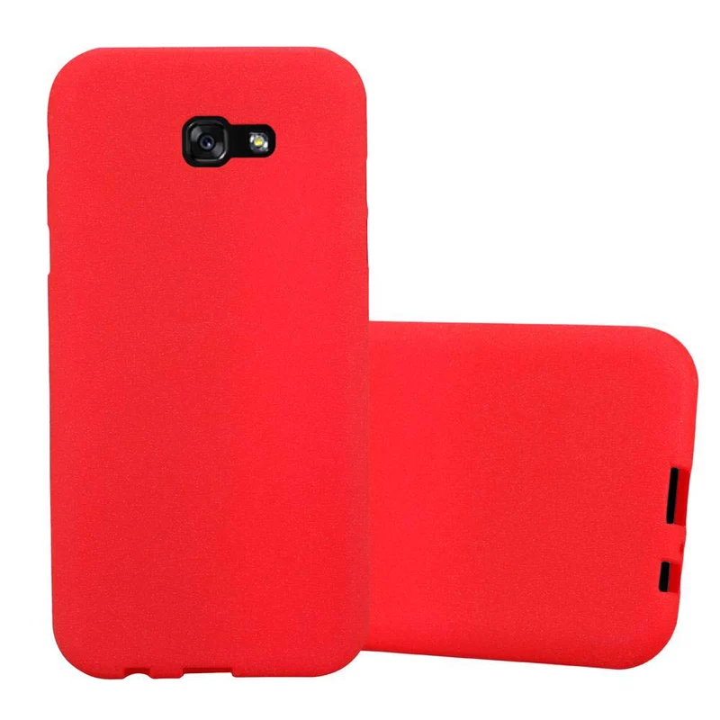 Cadorabo Hülle kompatibel mit Samsung Galaxy A7 2017 Schutzhülle aus flexiblem TPU Silikon