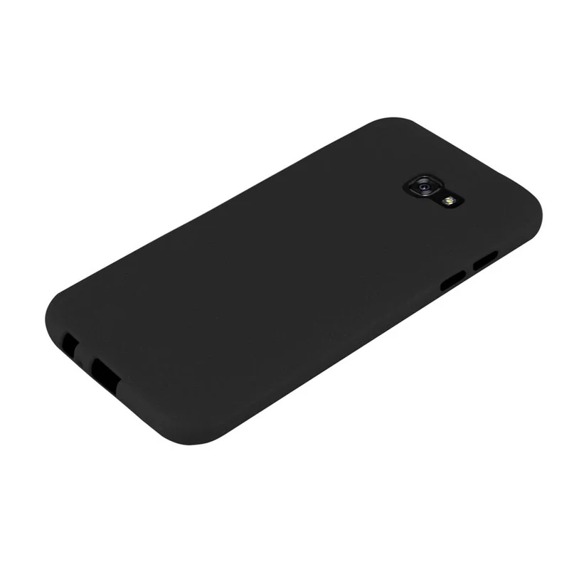 Cadorabo Hülle kompatibel mit Samsung Galaxy A7 2017 Schutzhülle aus flexiblem TPU Silikon