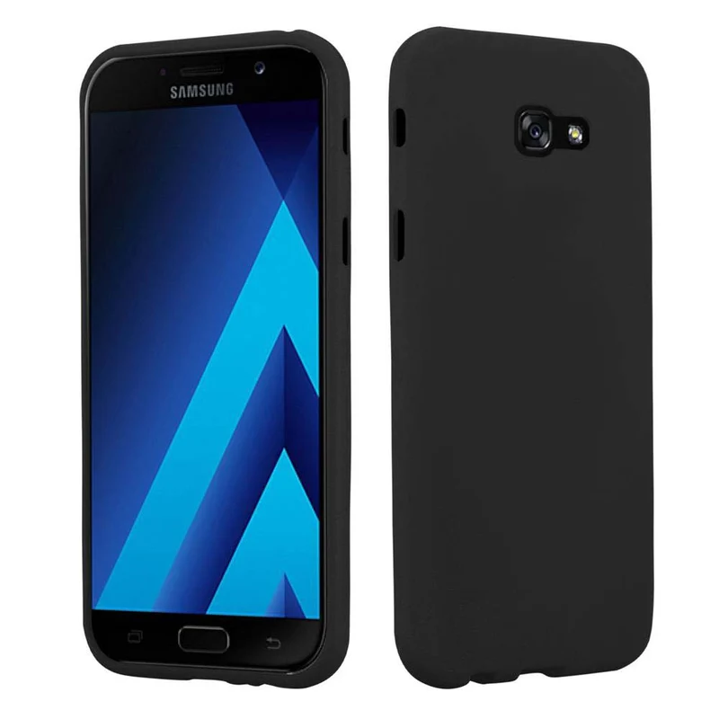 Cadorabo Hülle kompatibel mit Samsung Galaxy A7 2017 Schutzhülle aus flexiblem TPU Silikon
