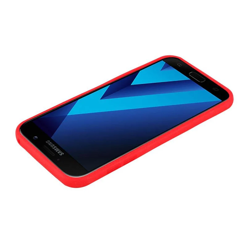 Cadorabo Hülle kompatibel mit Samsung Galaxy A7 2017 Schutzhülle aus flexiblem TPU Silikon