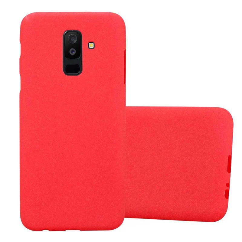 Cadorabo Hülle kompatibel mit Samsung Galaxy A6 PLUS 2018 Schutzhülle aus flexiblem TPU Silikon