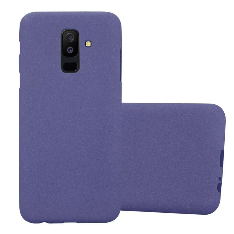 Cadorabo Hülle kompatibel mit Samsung Galaxy A6 PLUS 2018 Schutzhülle aus flexiblem TPU Silikon