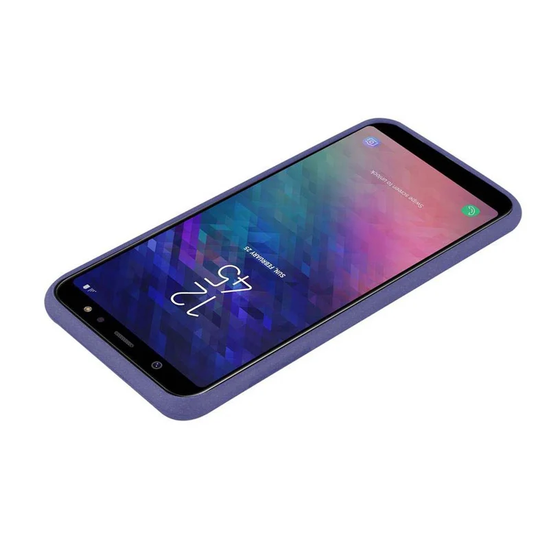 Cadorabo Hülle kompatibel mit Samsung Galaxy A6 PLUS 2018 Schutzhülle aus flexiblem TPU Silikon