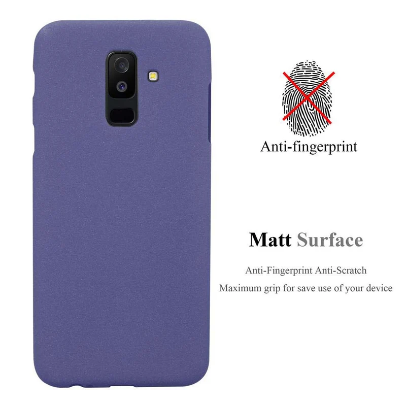 Cadorabo Hülle kompatibel mit Samsung Galaxy A6 PLUS 2018 Schutzhülle aus flexiblem TPU Silikon