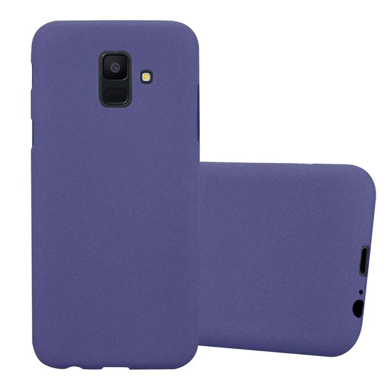 Cadorabo Hülle kompatibel mit Samsung Galaxy A6 2018 Schutzhülle aus flexiblem TPU Silikon