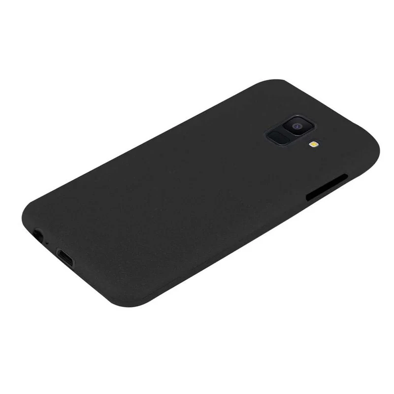 Cadorabo Hülle kompatibel mit Samsung Galaxy A6 2018 Schutzhülle aus flexiblem TPU Silikon