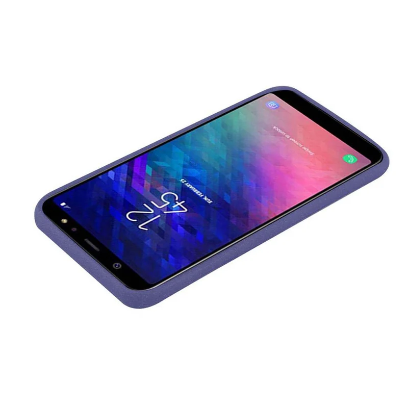 Cadorabo Hülle kompatibel mit Samsung Galaxy A6 2018 Schutzhülle aus flexiblem TPU Silikon