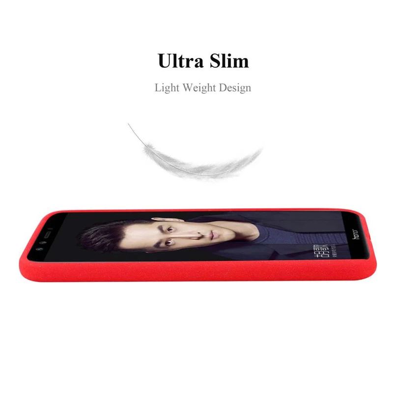 Cadorabo Hülle kompatibel mit Honor 9 LITE Schutzhülle aus flexiblem TPU Silikon
