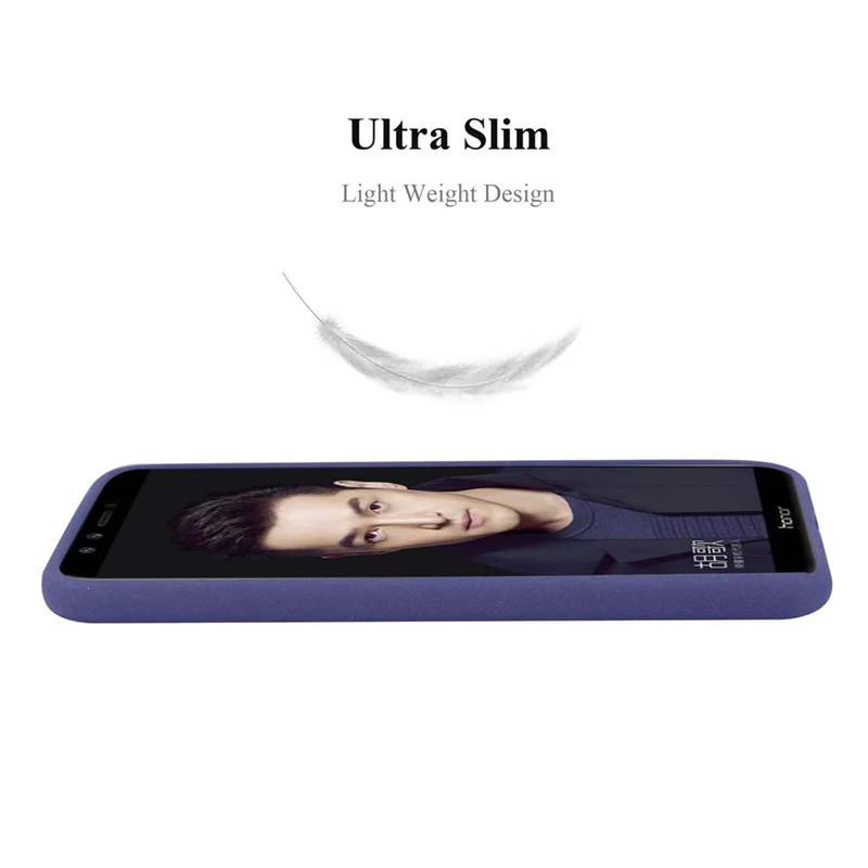 Cadorabo Hülle kompatibel mit Honor 9 LITE Schutzhülle aus flexiblem TPU Silikon