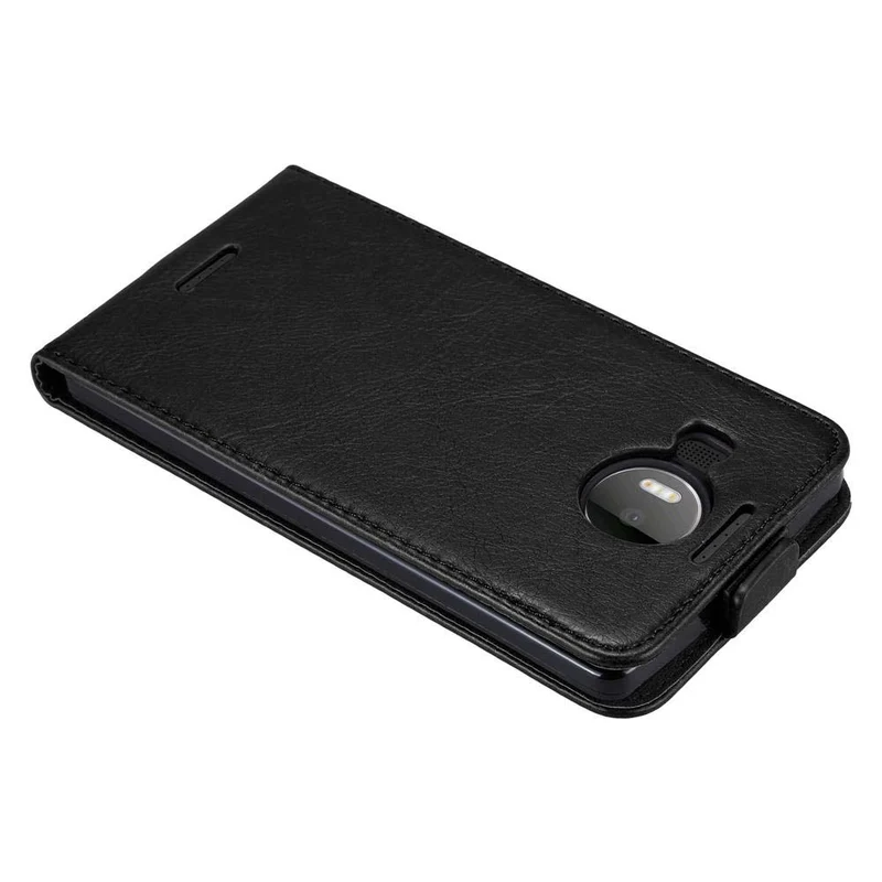 Cadorabo Hülle kompatibel mit Nokia Lumia 950 XL Schutzhülle im Flip Design mit Magnetverschluss