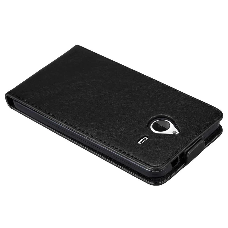 Cadorabo Hülle kompatibel mit Nokia Lumia 640 XL Schutzhülle im Flip Design mit Magnetverschluss