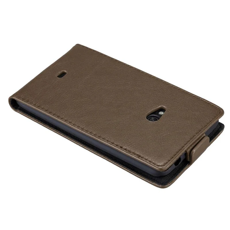 Cadorabo Hülle kompatibel mit Nokia Lumia 625 Schutzhülle im Flip Design mit Magnetverschluss