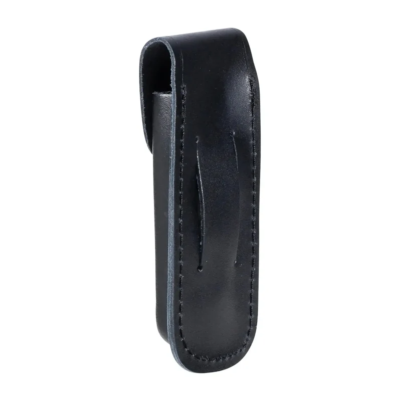 Messertasche Glattleder schwarz