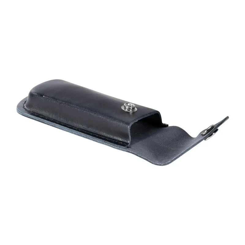 Messertasche Glattleder schwarz