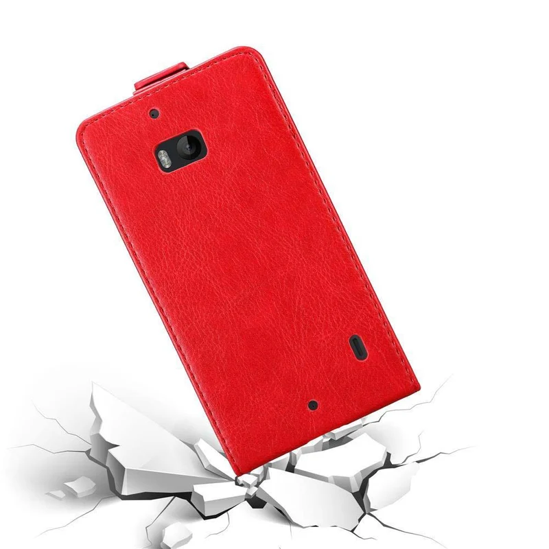 Cadorabo Hülle kompatibel mit Nokia Lumia 929 / 930 Schutzhülle im Flip Design mit Magnetverschluss