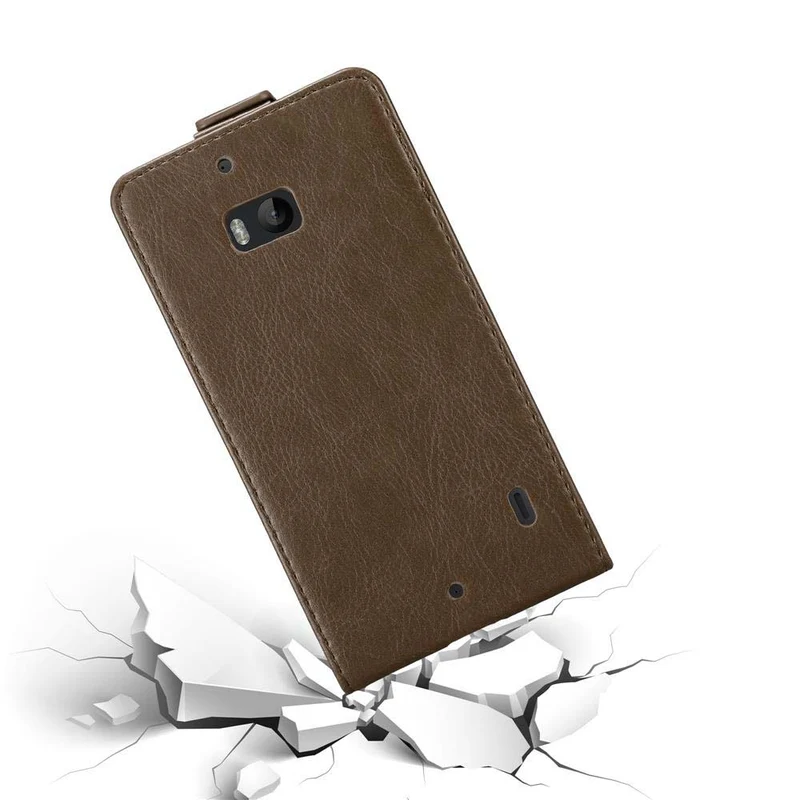 Cadorabo Hülle kompatibel mit Nokia Lumia 929 / 930 Schutzhülle im Flip Design mit Magnetverschluss