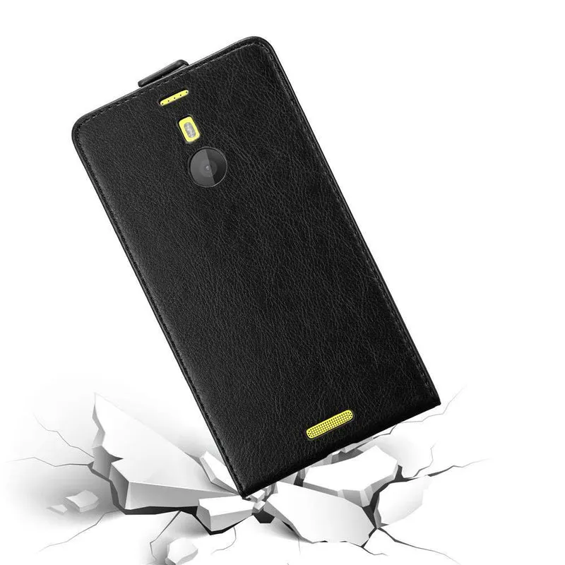 Cadorabo Hülle kompatibel mit Nokia Lumia 1520 Schutzhülle im Flip Design mit Magnetverschluss