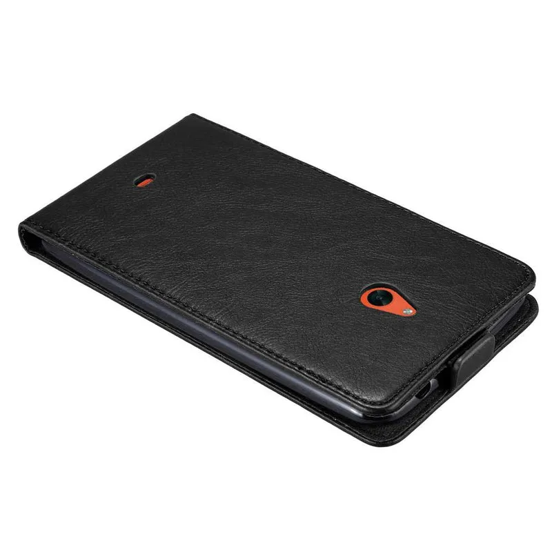 Cadorabo Hülle kompatibel mit Nokia Lumia 1320 Schutzhülle im Flip Design mit Magnetverschluss