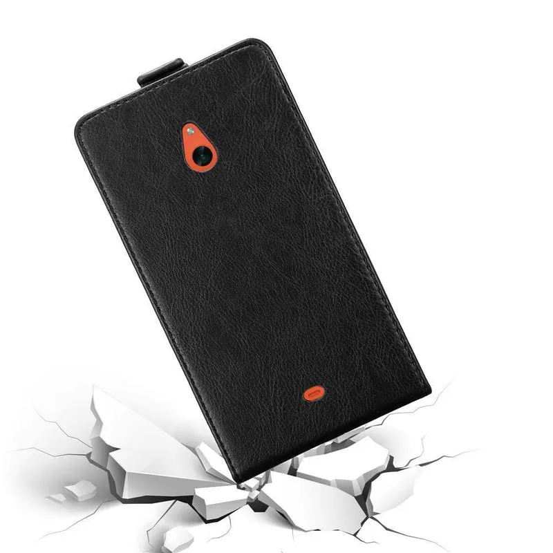 Cadorabo Hülle kompatibel mit Nokia Lumia 1320 Schutzhülle im Flip Design mit Magnetverschluss