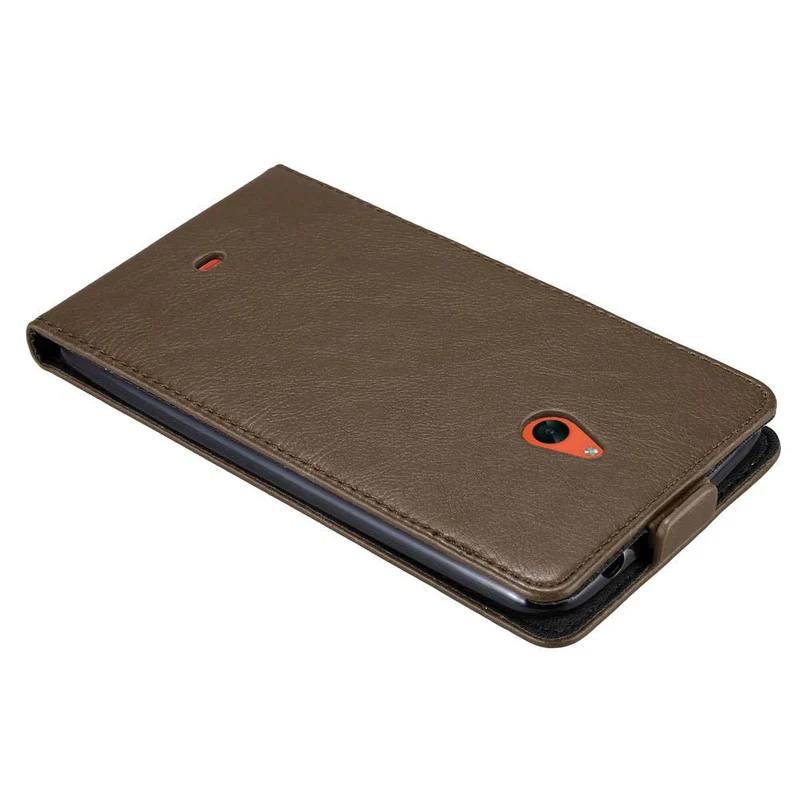 Cadorabo Hülle kompatibel mit Nokia Lumia 1320 Schutzhülle im Flip Design mit Magnetverschluss
