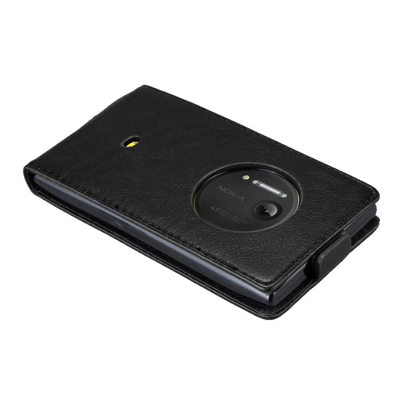 Cadorabo Hülle kompatibel mit Nokia Lumia 1020 Schutzhülle im Flip Design mit Magnetverschluss