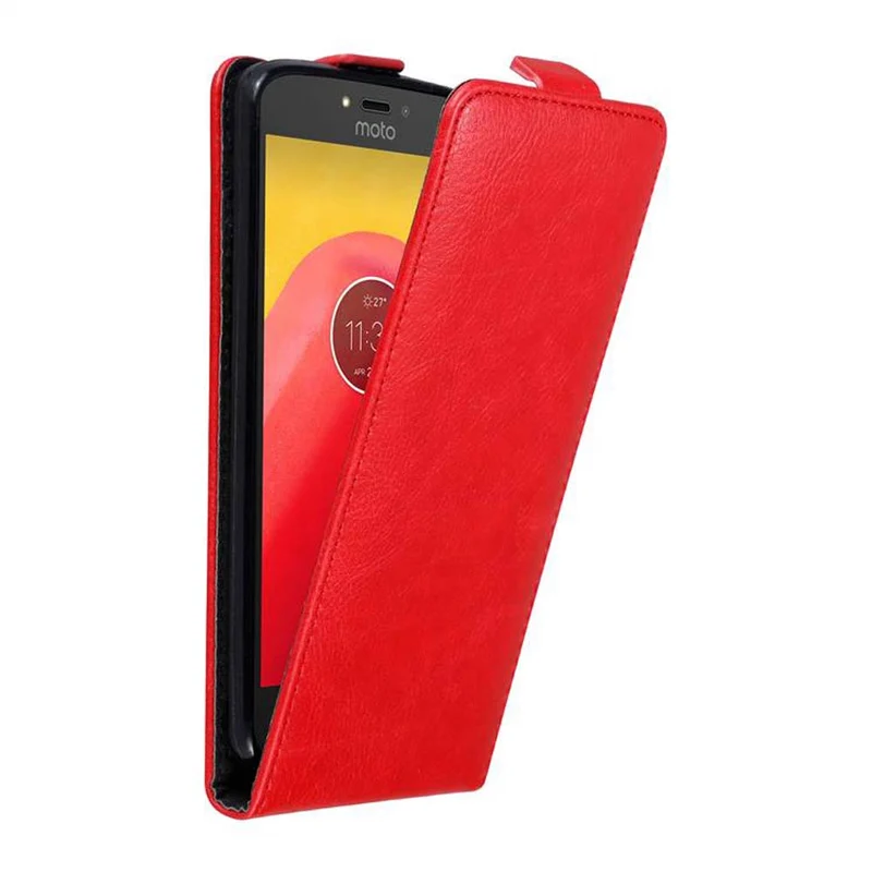 Cadorabo Hülle kompatibel mit Motorola MOTO C Schutzhülle im Flip Design mit Magnetverschluss