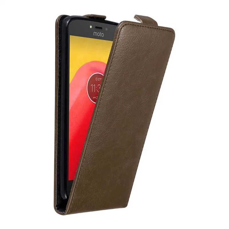 Cadorabo Hülle kompatibel mit Motorola MOTO C Schutzhülle im Flip Design mit Magnetverschluss