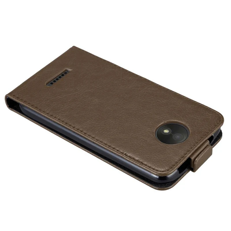 Cadorabo Hülle kompatibel mit Motorola MOTO C Schutzhülle im Flip Design mit Magnetverschluss