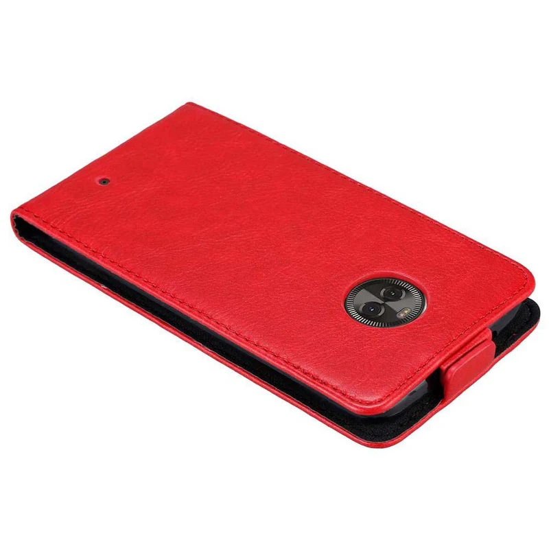 Cadorabo Hülle kompatibel mit Motorola MOTO X4 Schutzhülle im Flip Design mit Magnetverschluss