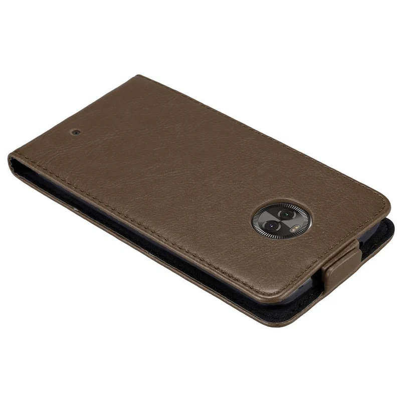 Cadorabo Hülle kompatibel mit Motorola MOTO X4 Schutzhülle im Flip Design mit Magnetverschluss