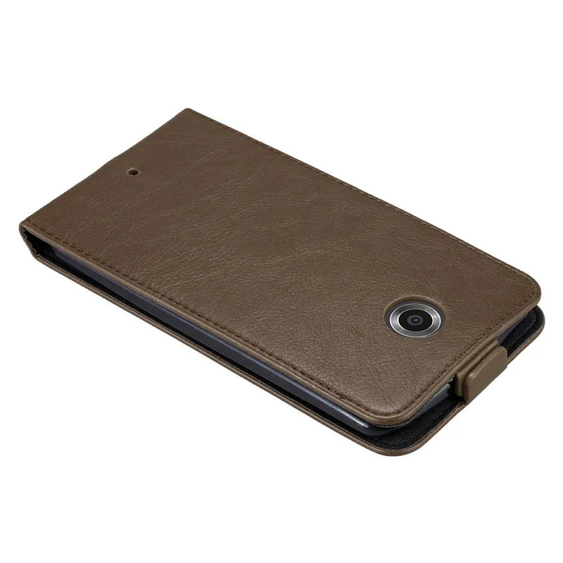 Cadorabo Hülle kompatibel mit Motorola Google NEXUS 6 Schutzhülle im Flip Design mit Magnetverschluss