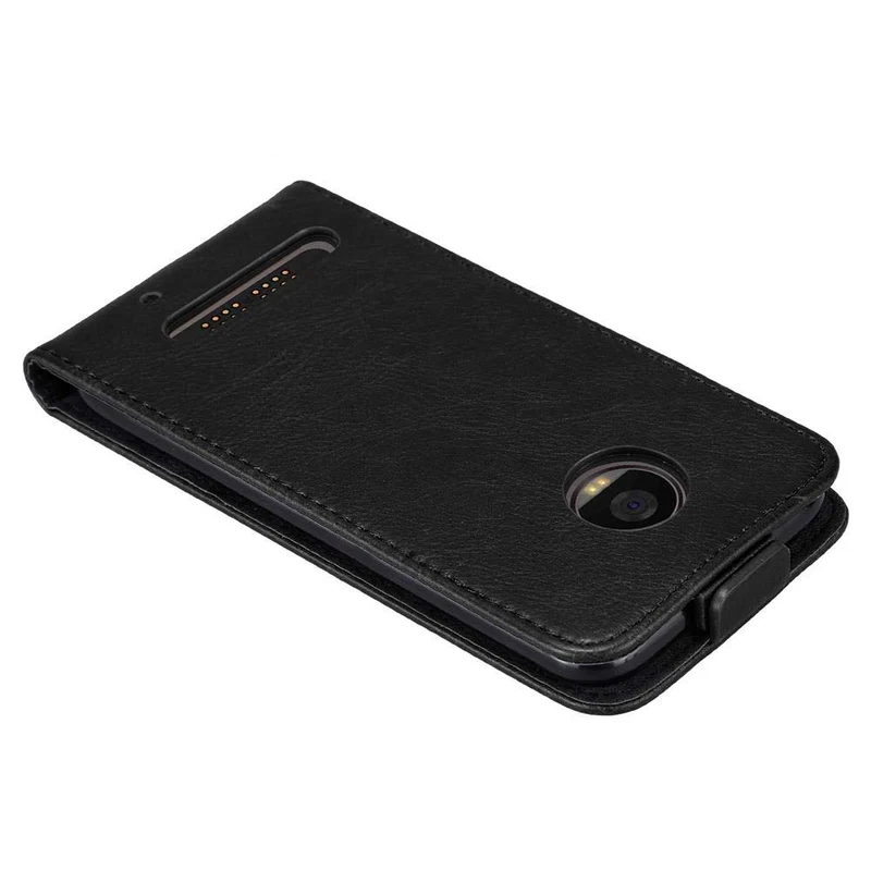 Cadorabo Hülle kompatibel mit Motorola MOTO Z2 PLAY / Z2 FORCE Schutzhülle im Flip Design mit Magnetverschluss