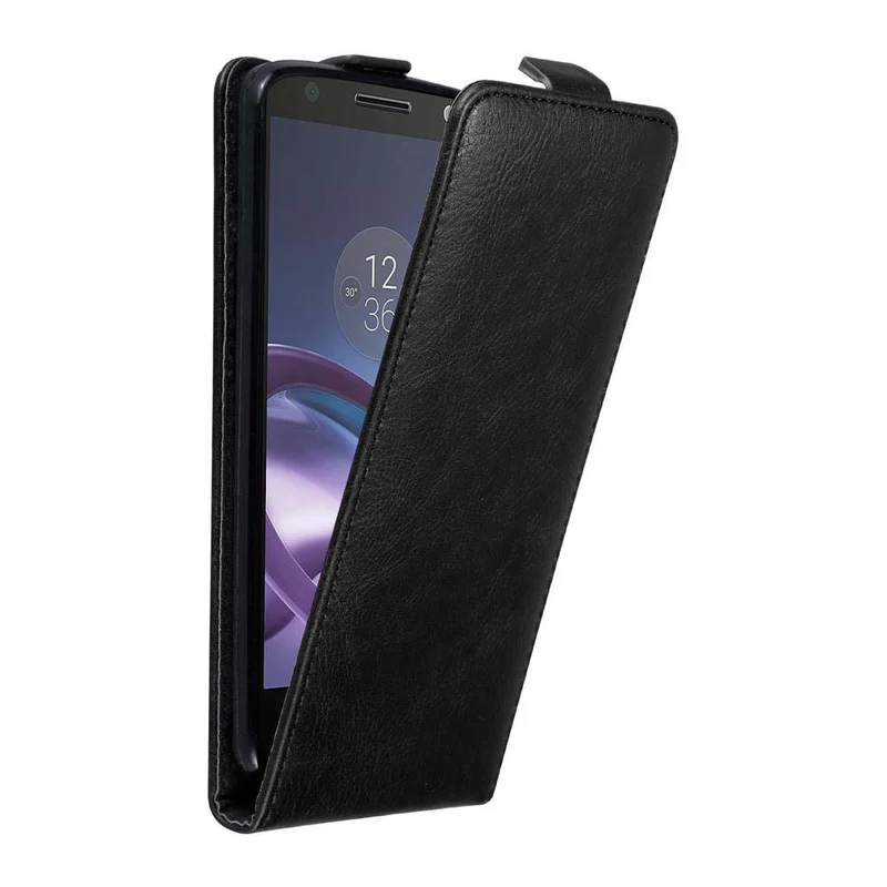 Cadorabo Hülle kompatibel mit Motorola MOTO Z Schutzhülle im Flip Design mit Magnetverschluss