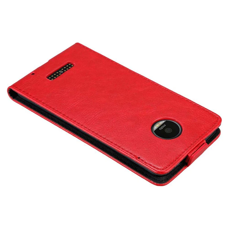 Cadorabo Hülle kompatibel mit Motorola MOTO Z Schutzhülle im Flip Design mit Magnetverschluss