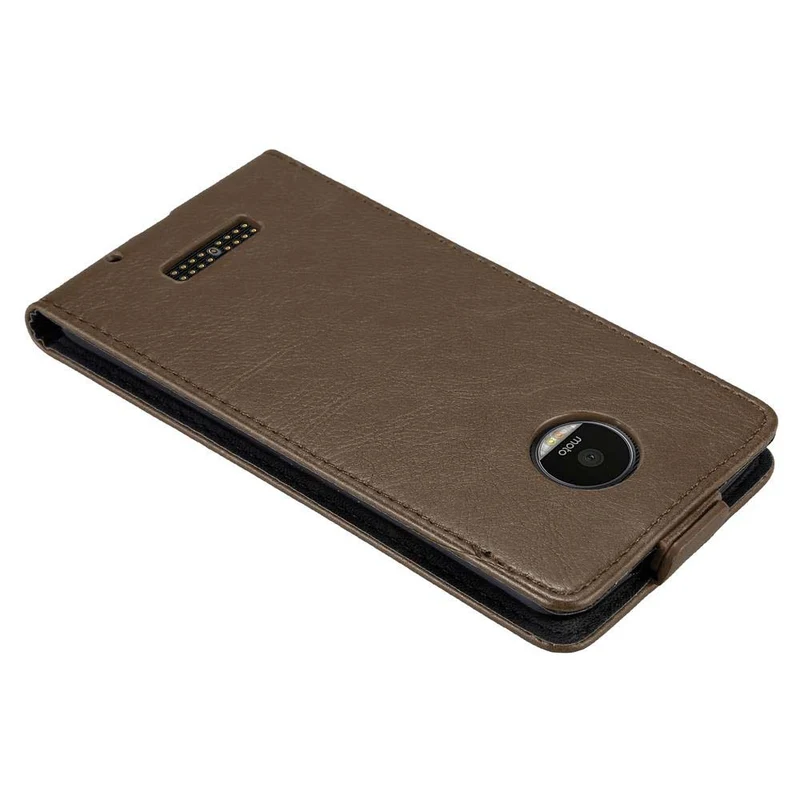 Cadorabo Hülle kompatibel mit Motorola MOTO Z Schutzhülle im Flip Design mit Magnetverschluss